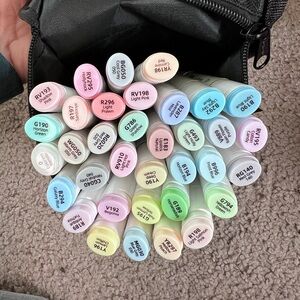 Ohuhu pastel alcohol markers dual tipped